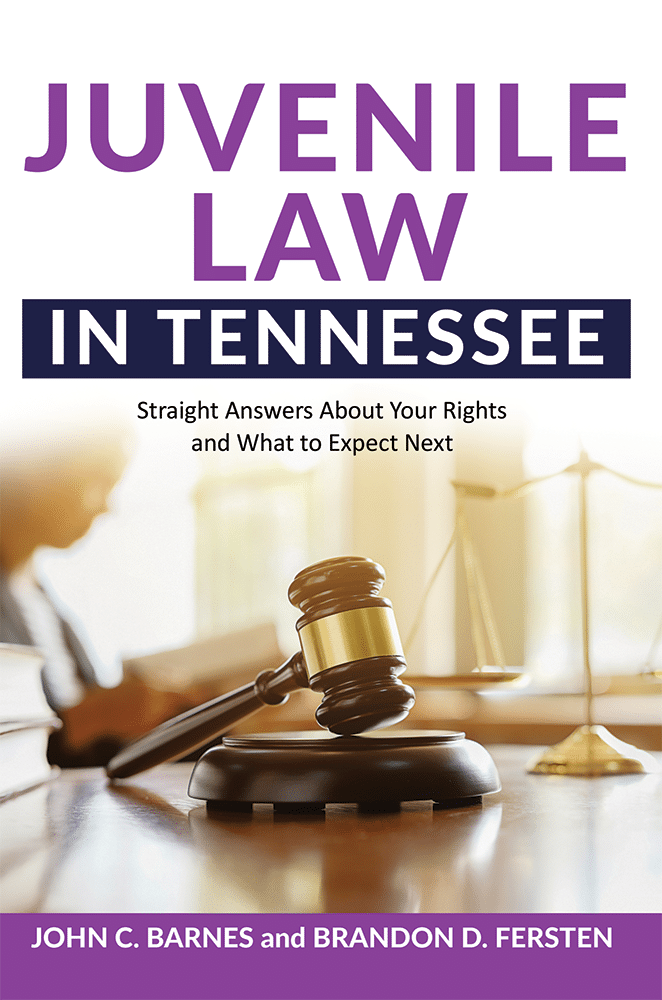 Juvenile Law In Tennessee Book Cover